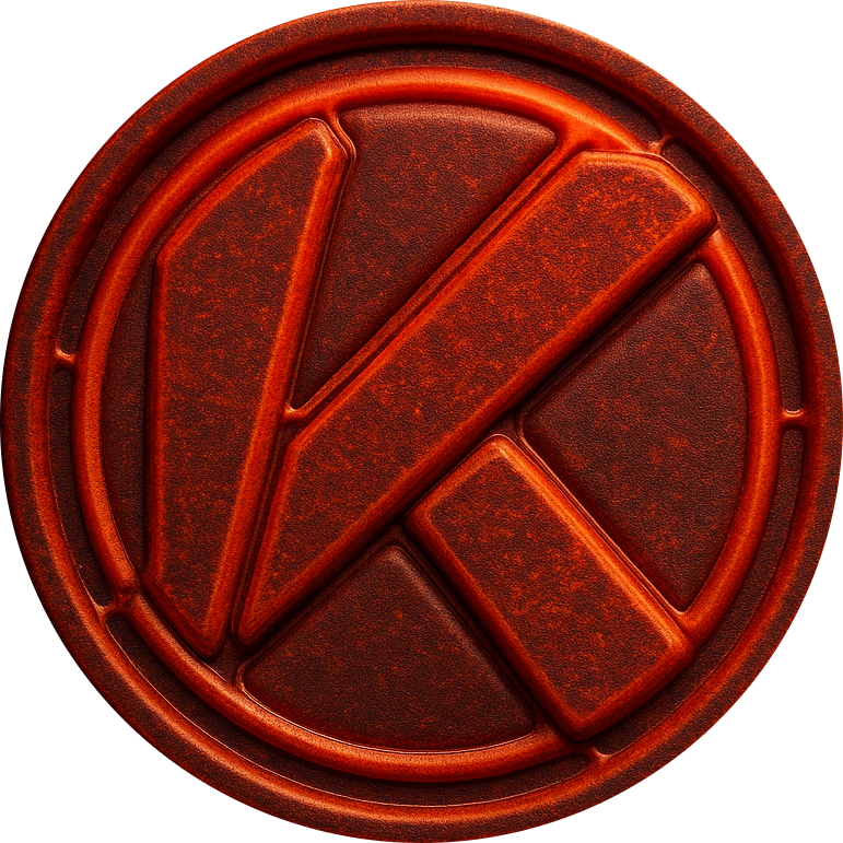 3d Gold Klaytn KLAY Token
